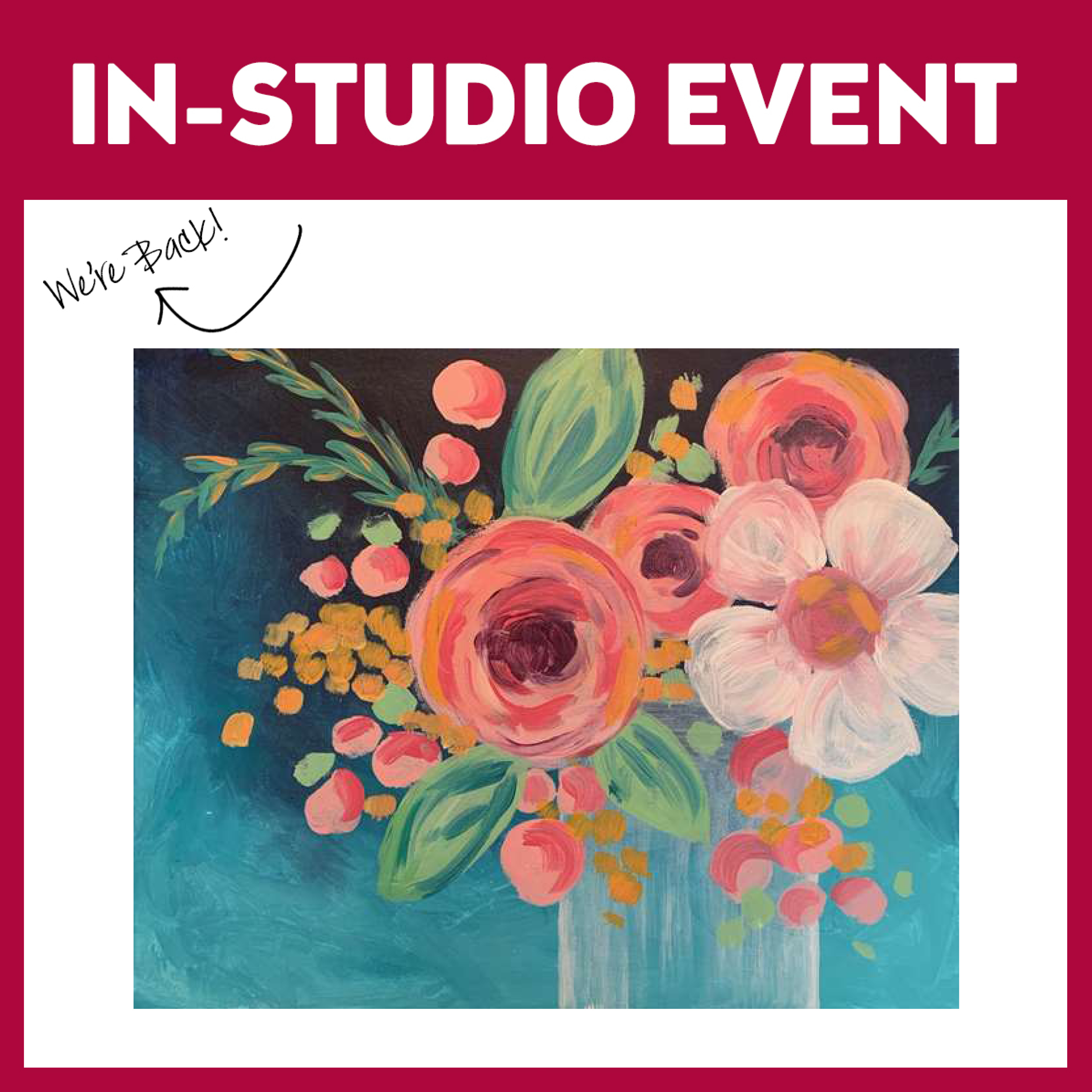 Sugar Coral Blossoms Live In Studio - Limited Seating